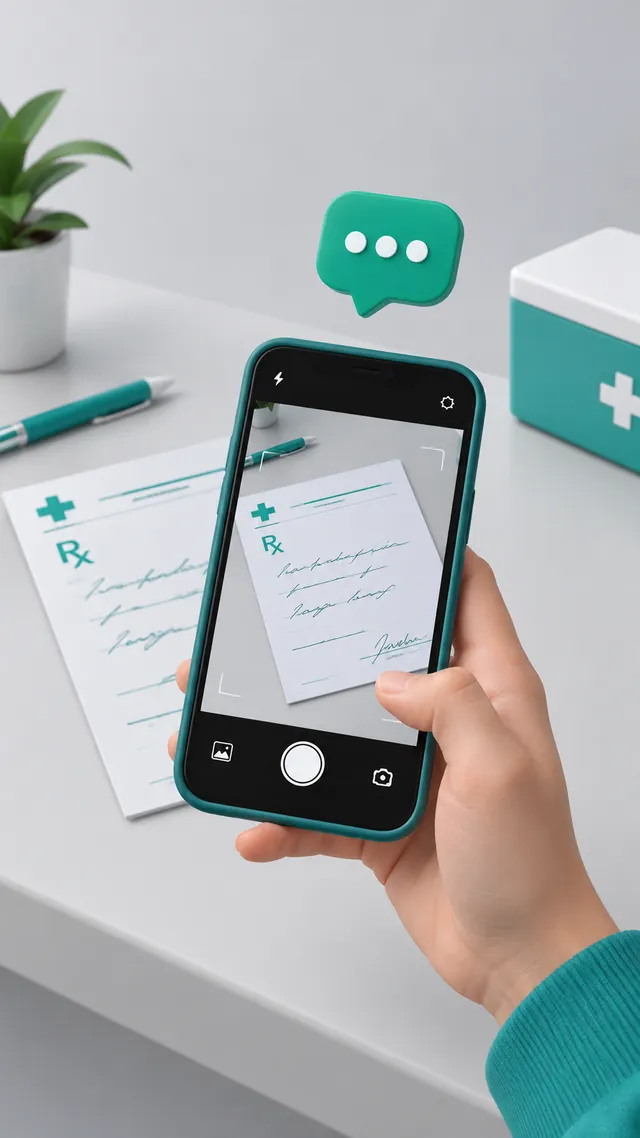 Envoyez votre ordonnance